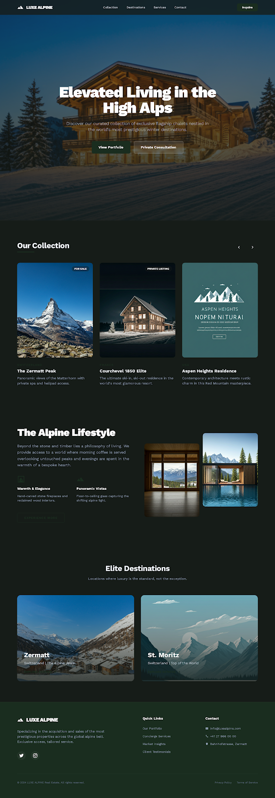 Alpine Luxury Chalet