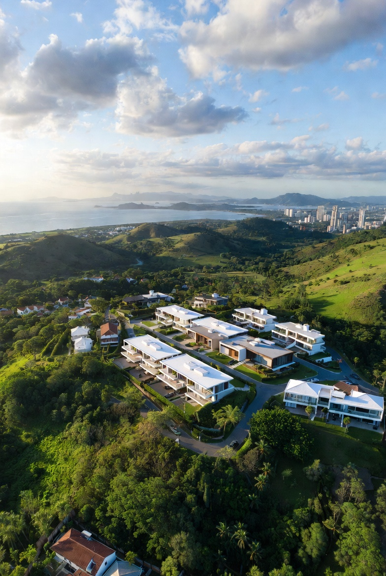 Drone aerial view