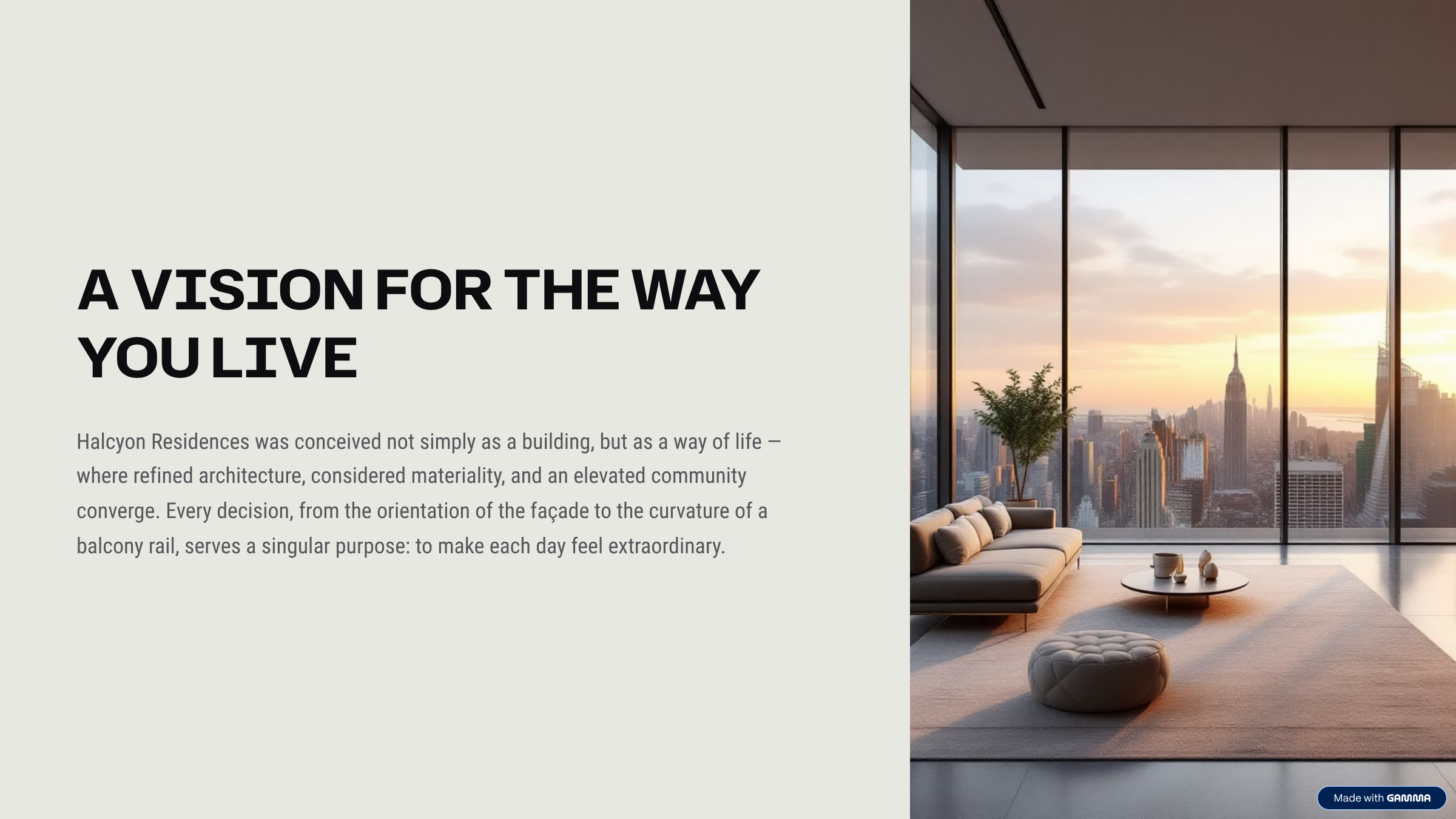 Halcyon Residences slide 2/10