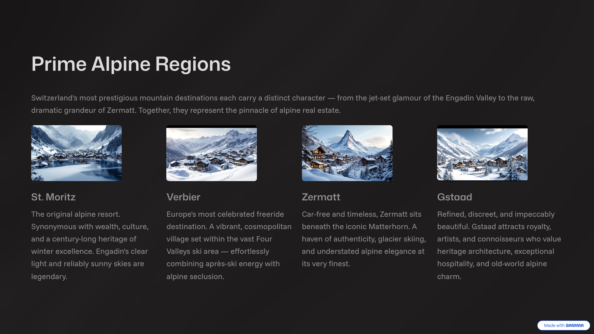 Swiss Alpine Chalet Collection slide 3/10