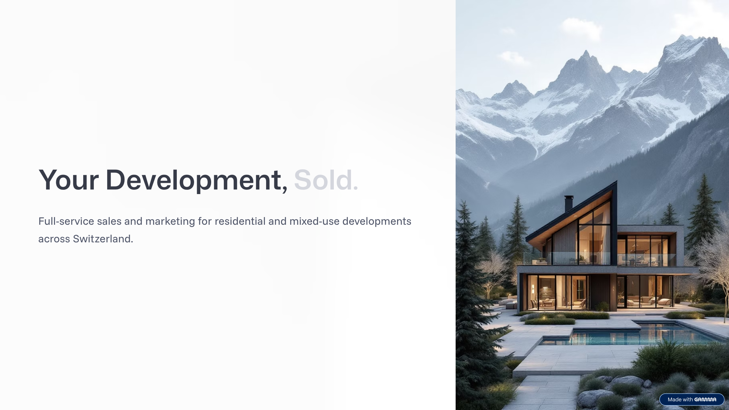 Your Development Sold cover